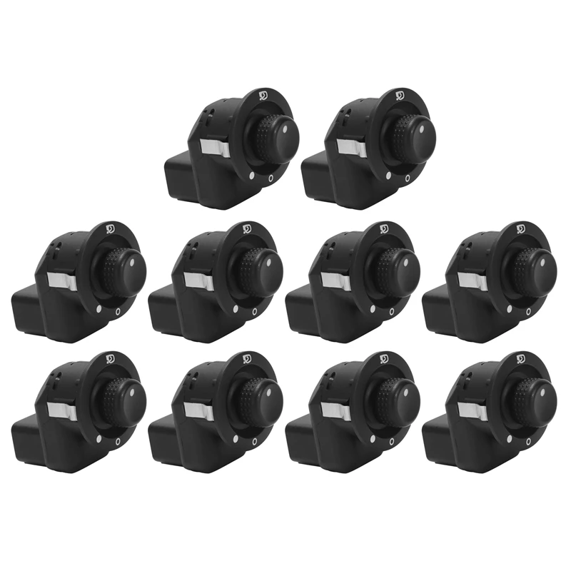 

10X кнопка управления для зеркала заднего вида для Renault Laguna Ii Megane 2 8200109014