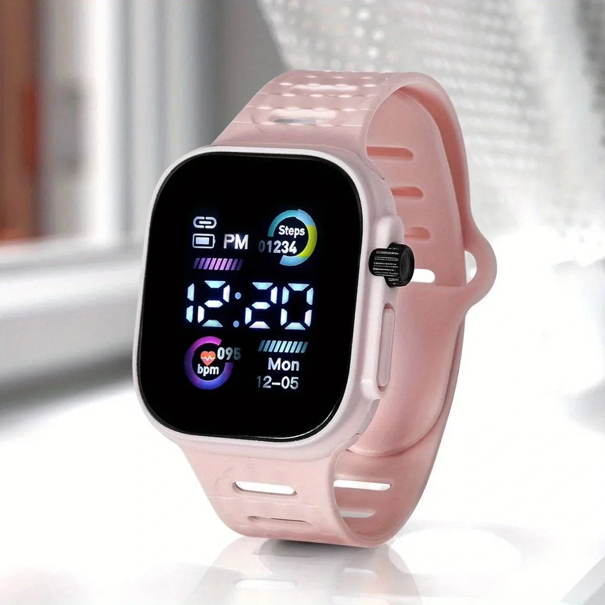 LED Display Digital Kids Watches Sport Boys Girls Luminous Children's Electronic Wristwatch Students Clock Watches Gifts Relojes 5