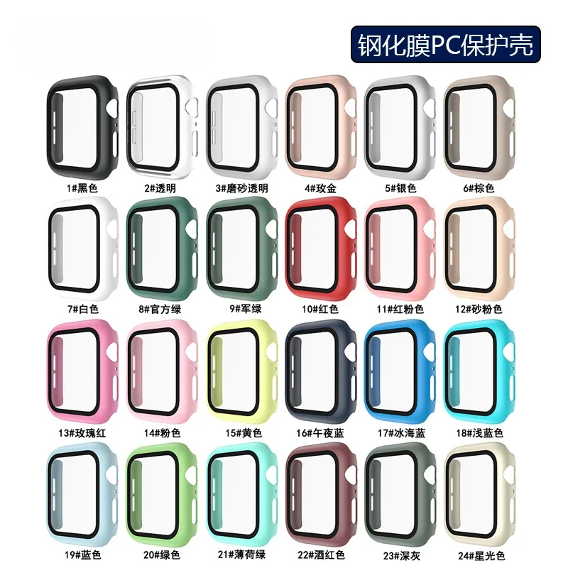 Premium Tempered Glass and Protective Bumper Case