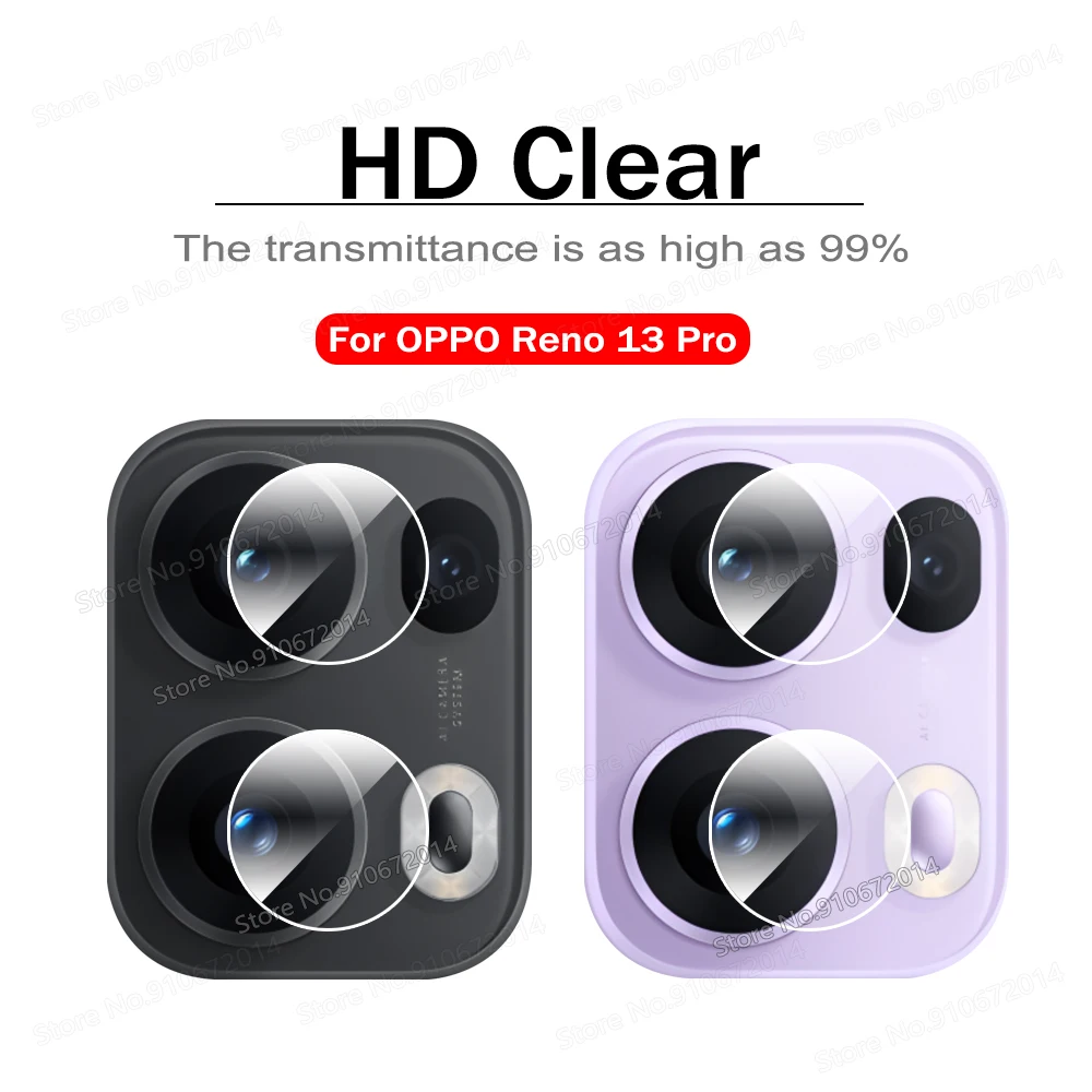 3-Pack HD Back Slim Camera Lens Protector - Soft Film