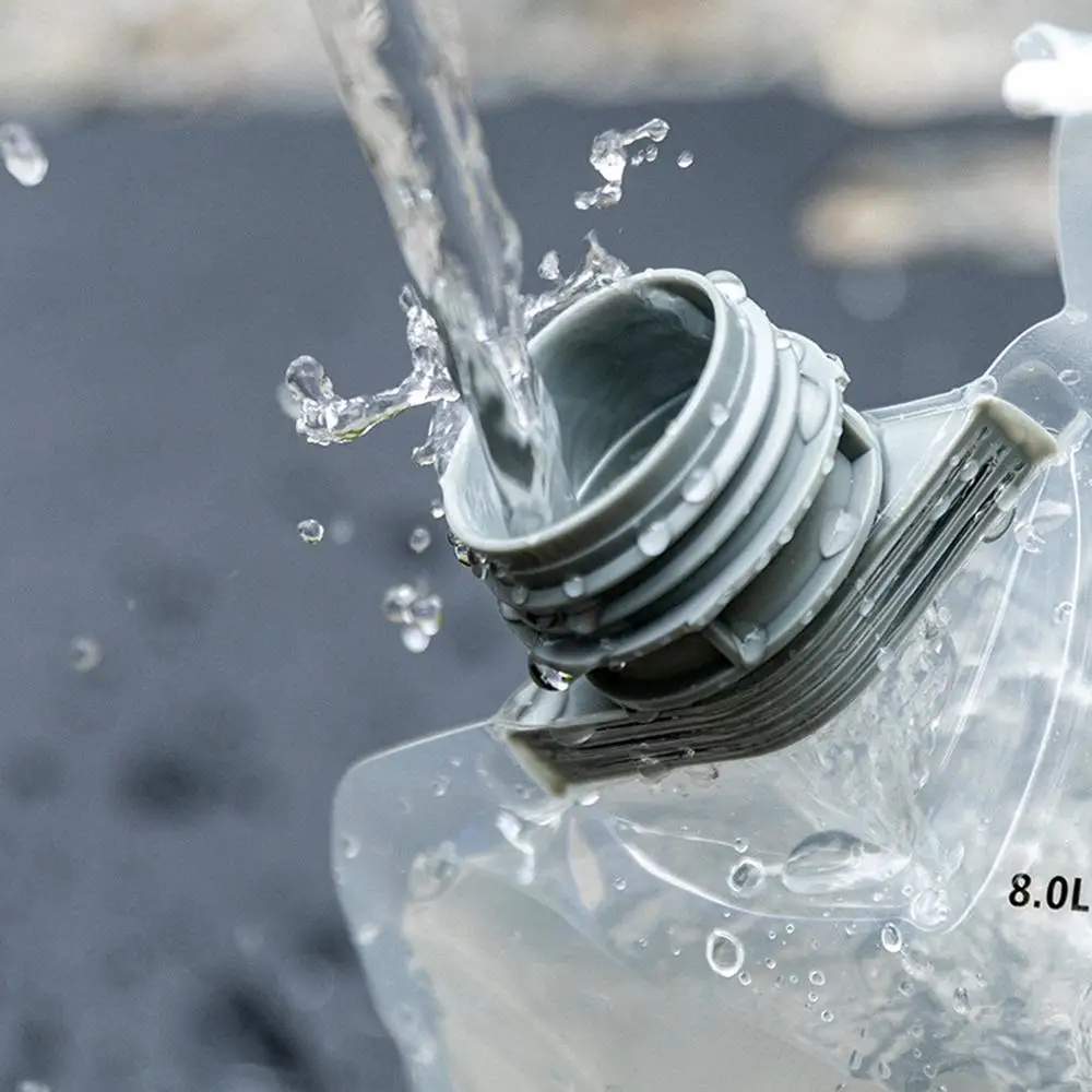 Description Picture 6 of itemFolding Water Bag Large Capacity Folding Water Container Large Capacity 8L Folding Water Container Bag Water Bag Jug With Spigot