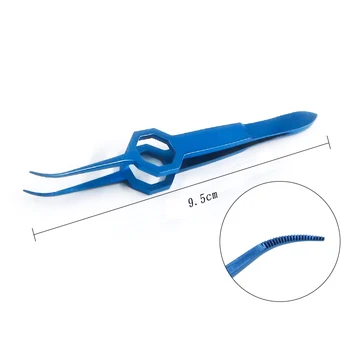 Pinzette per trapianto di capelli strumenti per piantare l'attaccatura dei capelli pinzette per la separazione pinzette per l'estrazione del follicolo pilifero