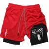 Anime Performance Shorts Toji Printed Men GYM Casual Sports Shorts Workout Running Mesh 2 In 1 Sport Short Pants 5