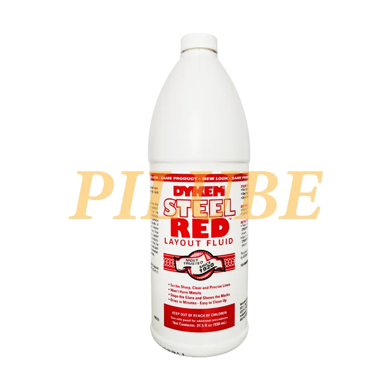 Metalworking Layout Ink Dykem Steel Red Layout Fluid - 16 Oz Aerosol ...