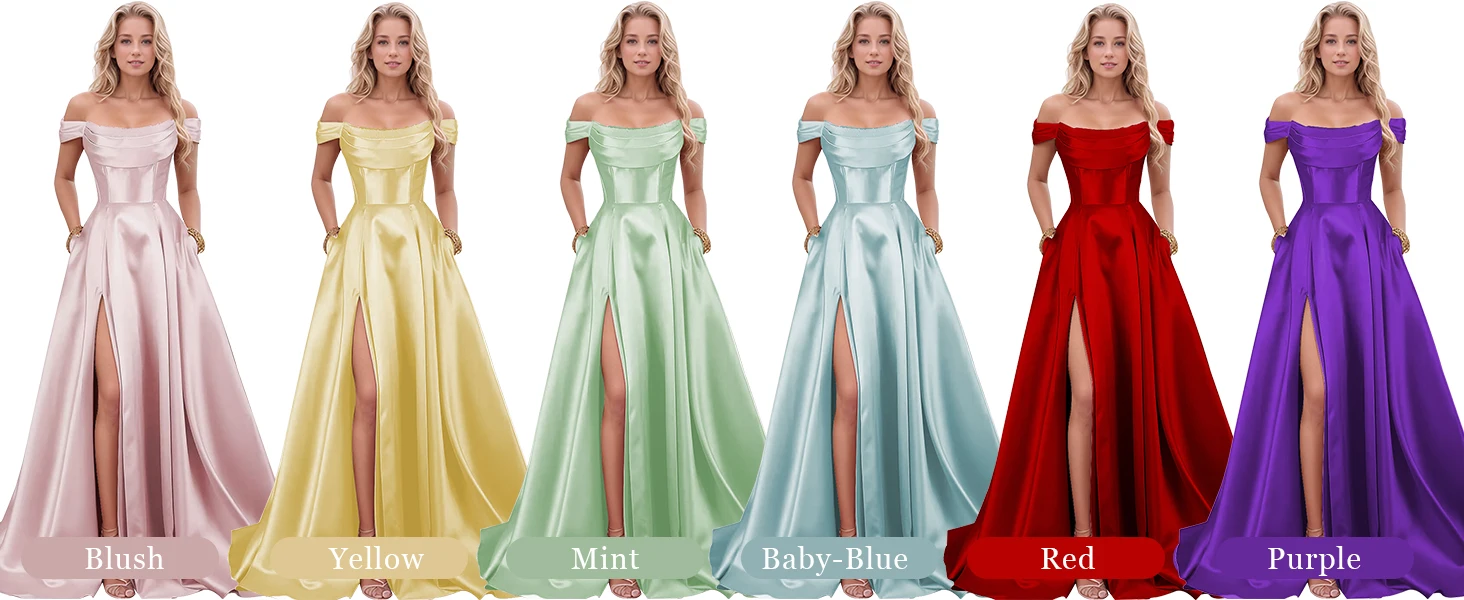 Strapless Prom Dress with Slit