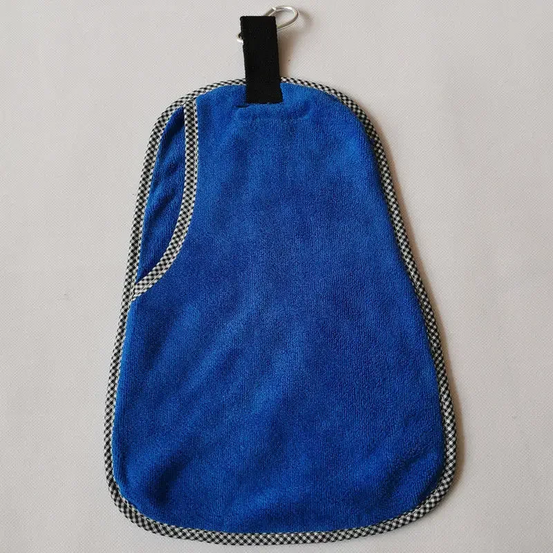 Fishing towel double-layer thickened sweat wiping rock fishing catch fish non stick bait fishing accessories 1PC