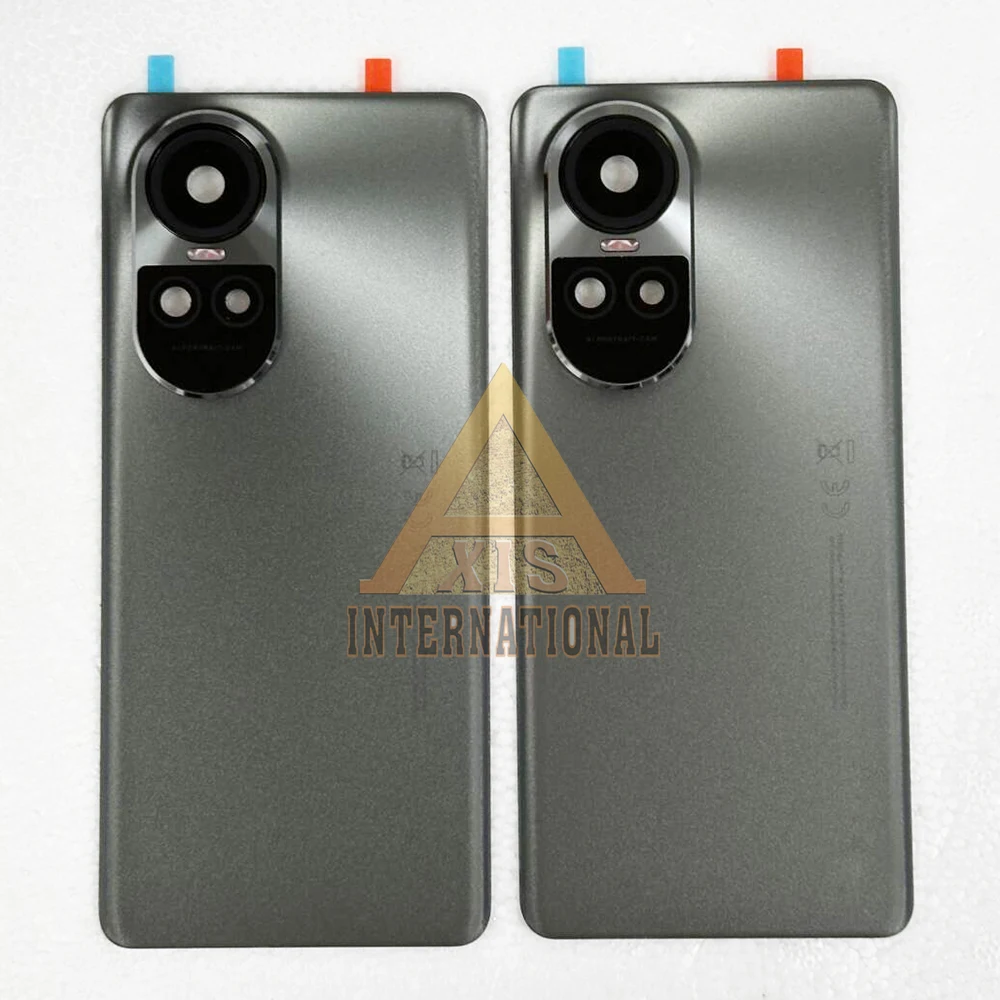 후면 배터리 커버 하우징 및 카메라 프레임 렌즈, Reno 10 Pro 5G CPH2525 + 스티커, 6.7 인치 등급 AAA, Oppo Reno 10 5G CPH2531