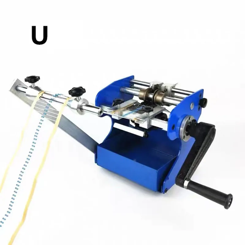 NEW U/F Type Resistor Axial Lead Bend Cut & Form Machine Resistance Forming U/F Molding Machine
