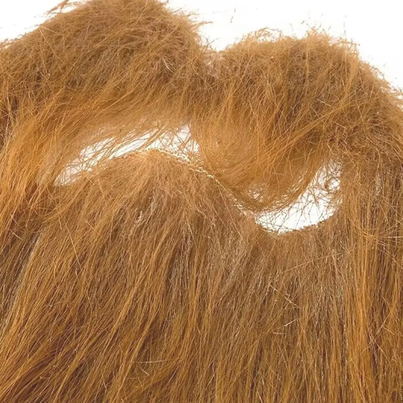 Halloween Fake Bushy Beard Funny Brown Facial Hair for Disguise Game Dance Party Role Play Cosplay