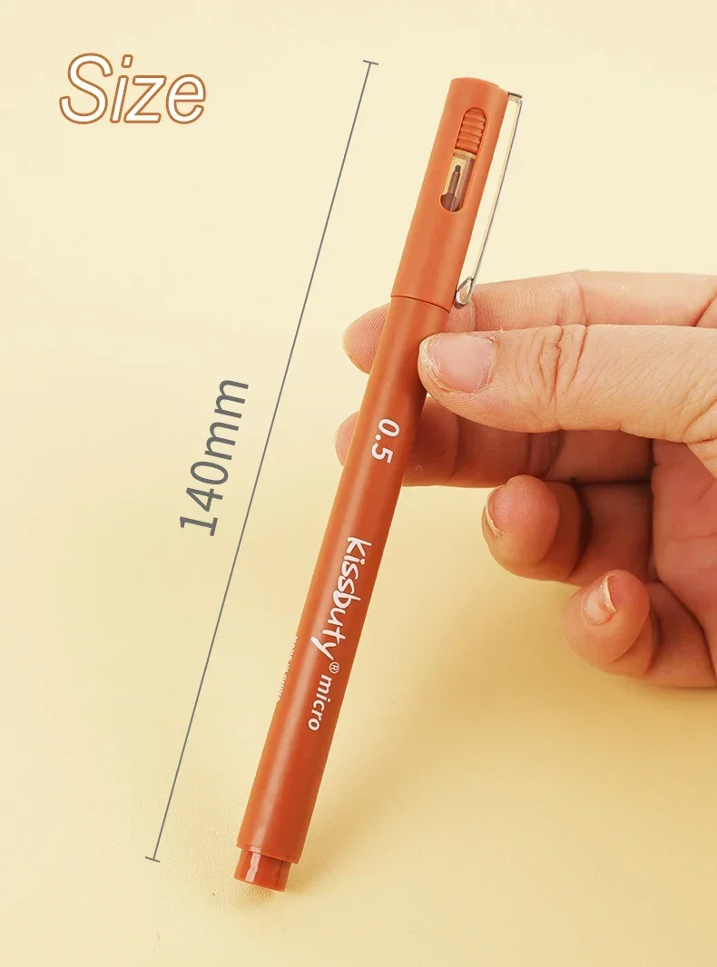 Pigma Micron Fineliner Pens Archivstifte mit schwarzer Tinte, Kalligraphie-Stifte zum Schreiben, Zeichnen oder Journaling – verschiedene Spitzengrößen – Detail 7