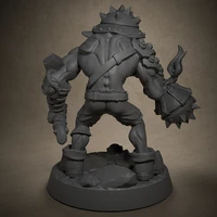 Sparksoot Goblin - D Miniatures Unpainted Miniatures for Tabletop and Role Playing Games Room Decoration 2
