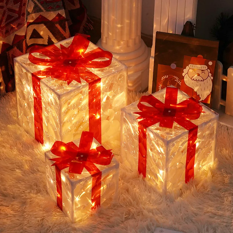 Glowing Christmas Gift Box 2