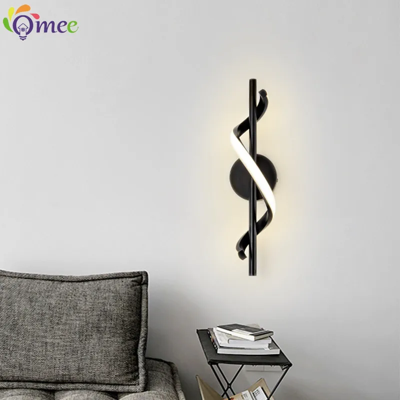 Modern Minimalist LED Wall Lamp Home Indoor Decor wall Sconce For Living Room Bedroom Bedside Lustres Backgroud Light Decoration
