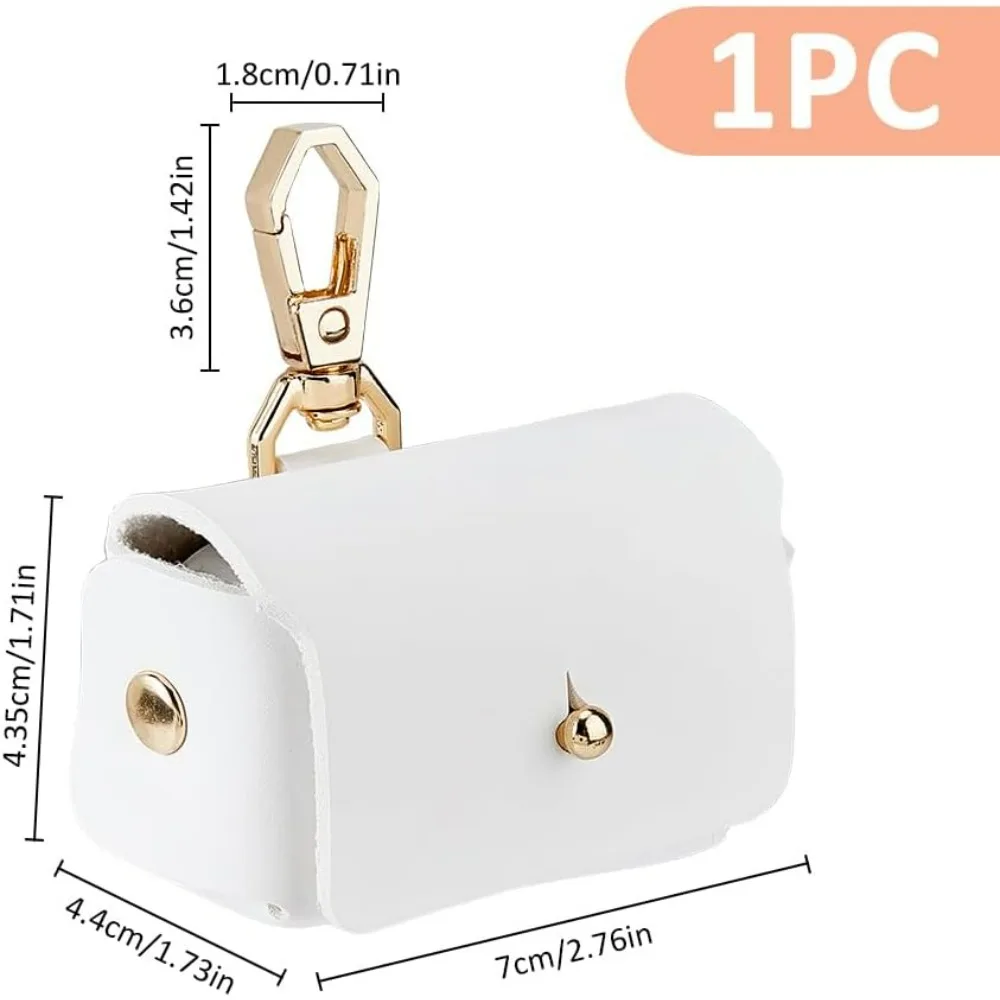 White Dog Ring Bearer Ring Holder Leather Wedding Pillow Box for Pet Bearer Pillows for Dog Collar Wedding Pouch