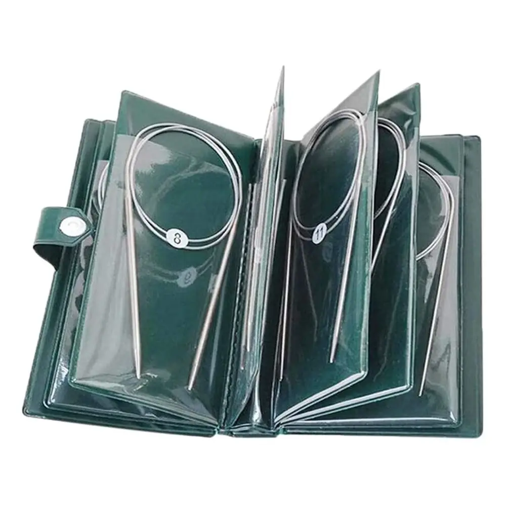 Stainless Steel Circular Knitting and Crochet Needle Set