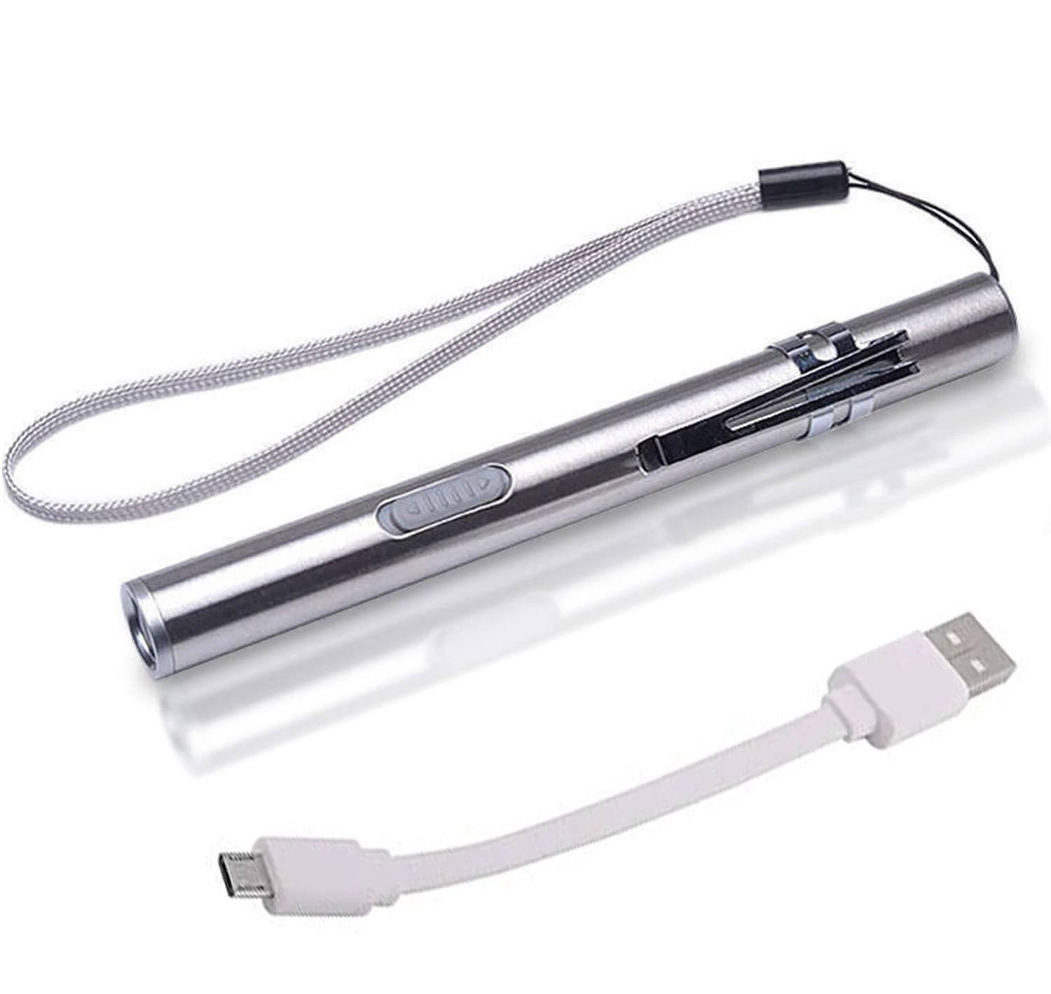 Медицинский ручной светильник USB Перезаряжаемый мини-фонарик для медсестры
