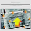 Commercial Hamburger Warming Cabinet Drawer Display Cabinet Constant Temperature Heating Warm Arc Double Door Equipment 6
