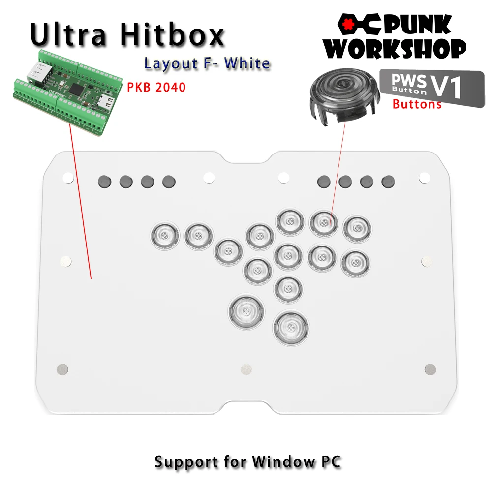 PUNK WORKSHOP ULTRA BOX レバーレス (PKB PC) PKB PC】【受注生産】PWS CB レバーレスコントローラー – PUNK