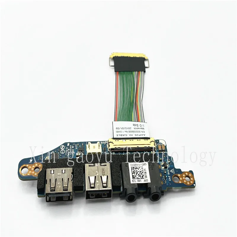 

Новинка для DELL для Alienware M15X 17 R1 R2 аудио USB плата AAP20 LS-B758P T981T 0T981T 04RWN1 4RWN1 с кабелем 100% Протестировано ОК