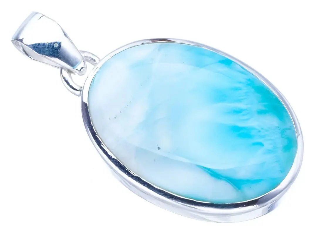 

StarGems®Натуральная серебряная подвеска ручной работы, яркий цвет, 1,5 дюйма, F3344