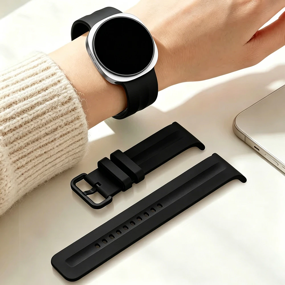 Premium Silicone Sport Band for Smartwatches - Comfortable and Durable Strap Bracelet