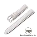 White-Silver Buckle