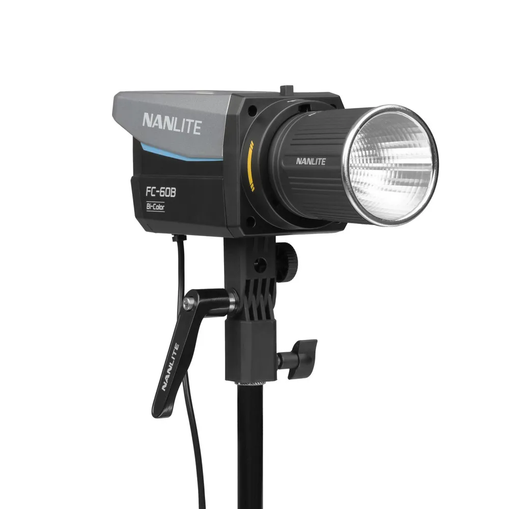 Nanlite FC-60B FC-120B 비디오 사진 스튜디오 라이브 스트림용 전문 램프, 이색 사진 LED 조명, 2700-6500K