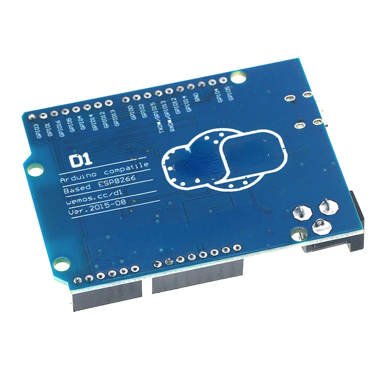 WeMos D1 CH340 WiFi Arduino UNO R3 Development Board ESP8266 ESP-12F –  Envistia Mall
