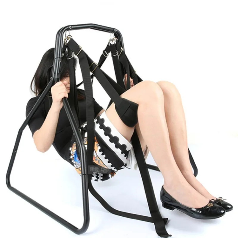Toughage New Sex Swing Chair Pillow Adjustable Restraints Fetish Sex Position Bondage Nylon Flirt Essential Adult Furniture