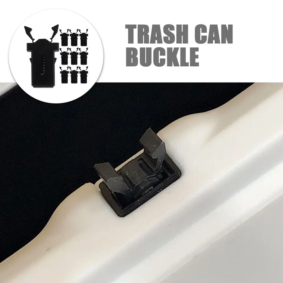 Clip Para Cubo De Basura – Sujeta Bolsas, Antideslizante, Pequeño Y Práctico Para El Hogar