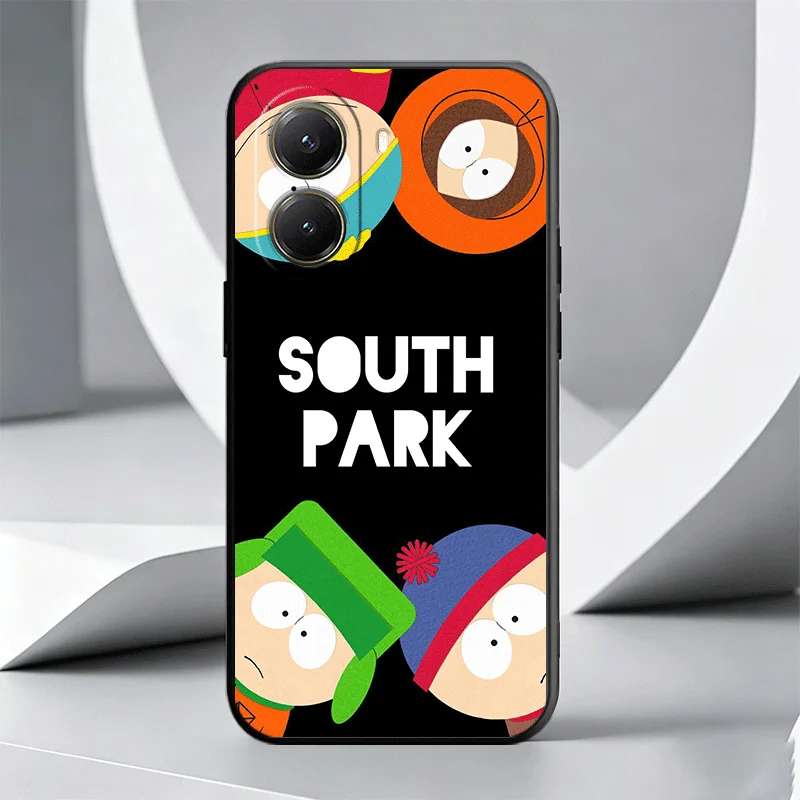 Cartoon S-South P-Parkes Phone Case with Patter Design
