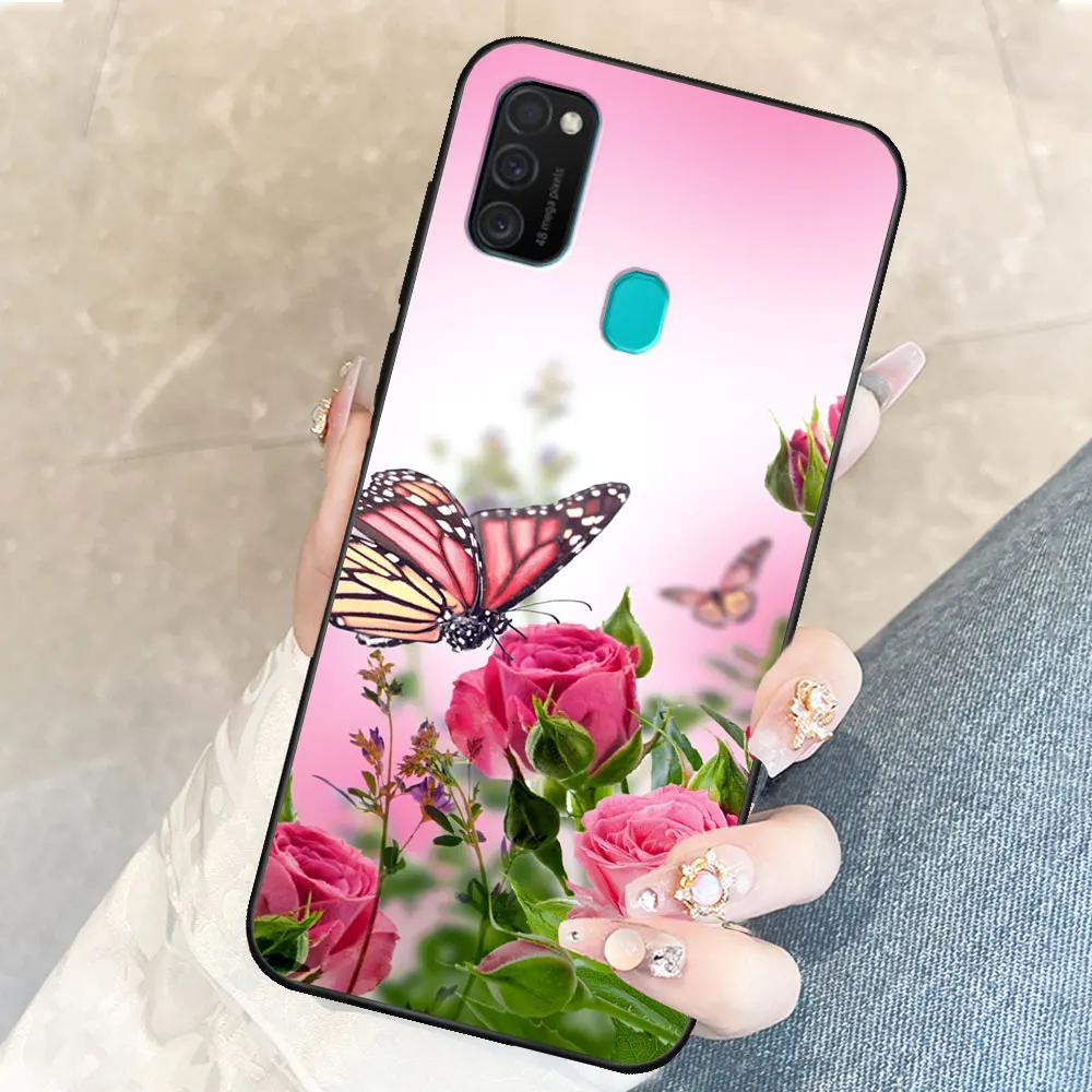 Case For Samsung M21 M30S Coque TPU Soft Silicone Funda