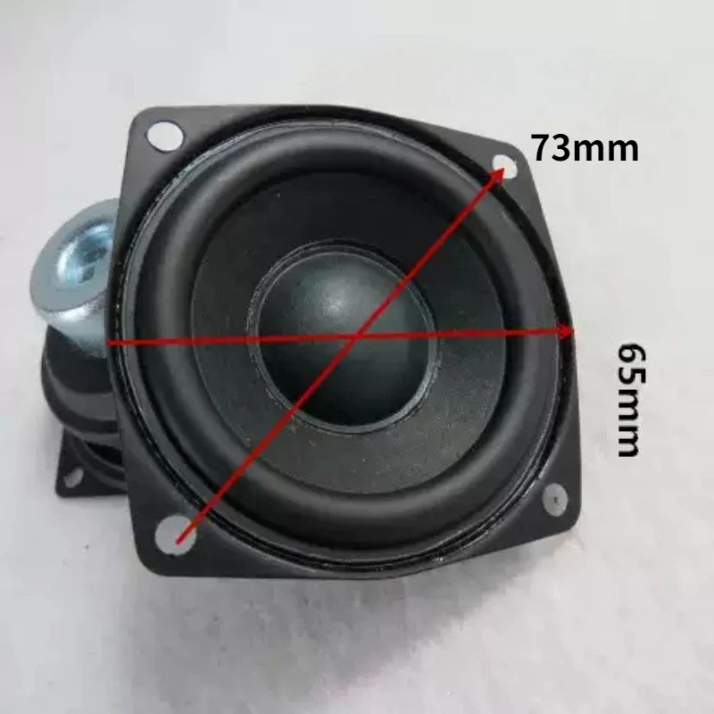 SOTAMIA 2Pcs 2.5 Inch Full Range Audio Speaker 4 Ohm 10W Mid-subwoofer Multimedia Speaker Sound Music Home Loudspeaker for Bose