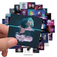 

10/30/40PCS Cool Punk Fault Wind Art Personalized Decoration Graffiti Stickers Skateboard Motorcycle Laptop Car Sticker Decals