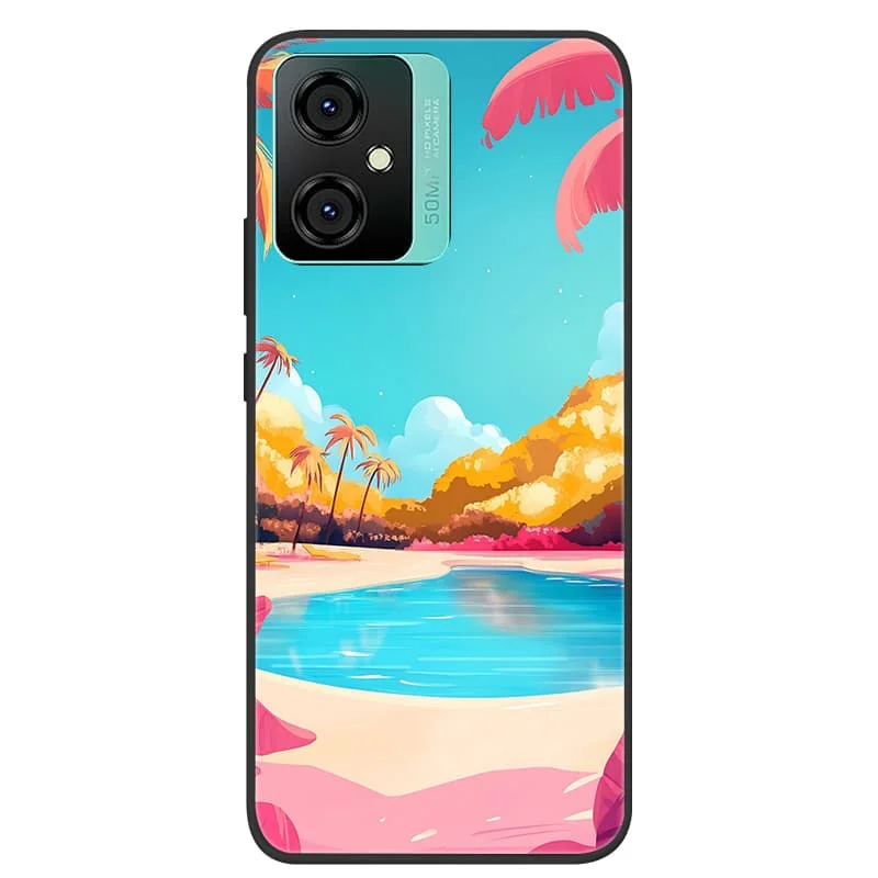 Blackview Oscal Silicone Camera Protection Phone Case with TPU Bumper