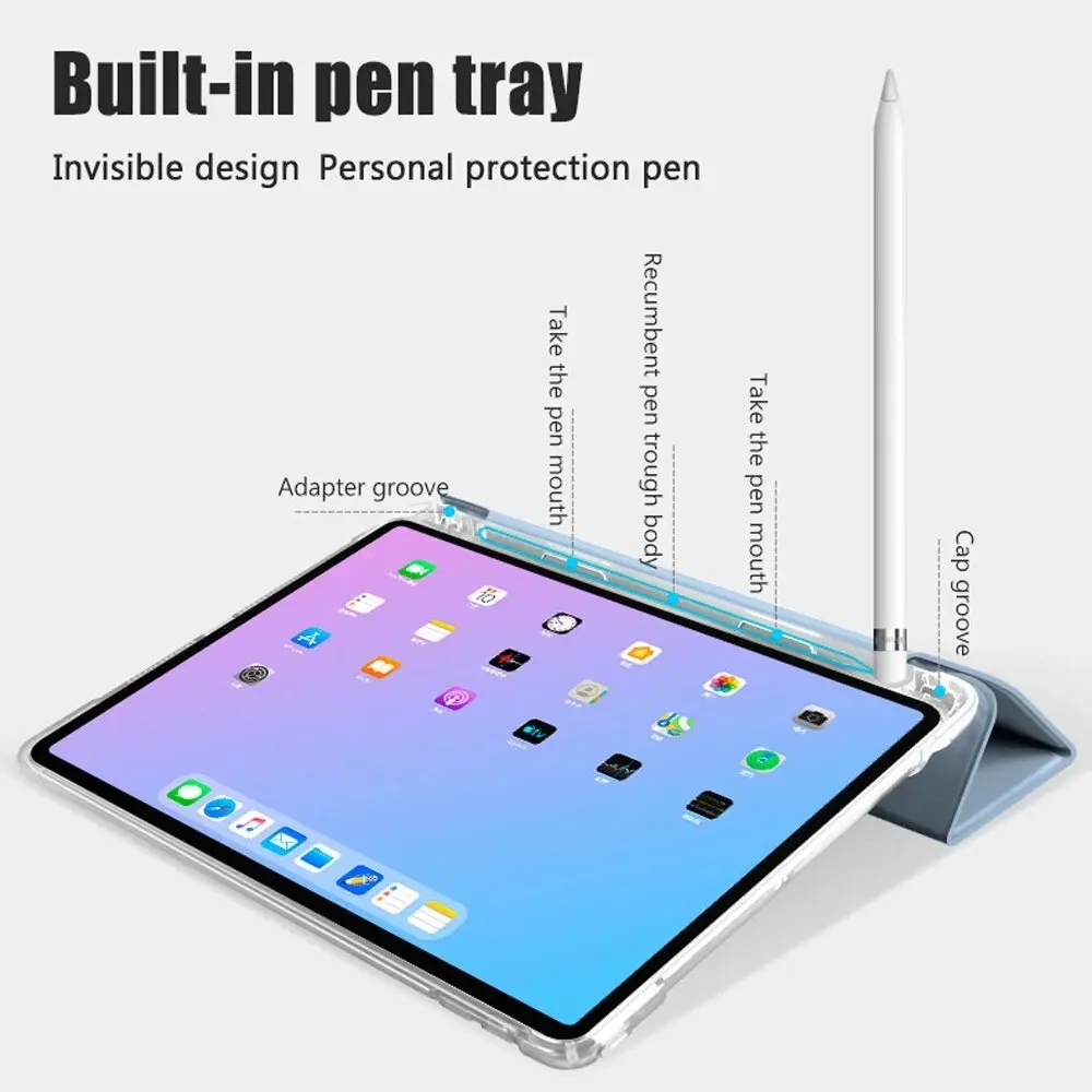 Capa de Tablet de Couro com Suporte para Lápis para Huawei Matepad T10s 10.1 T10 9.7 se 10.4 11 Pro11 10.4 Pro 10.8 v6 v7 - Imagem 5