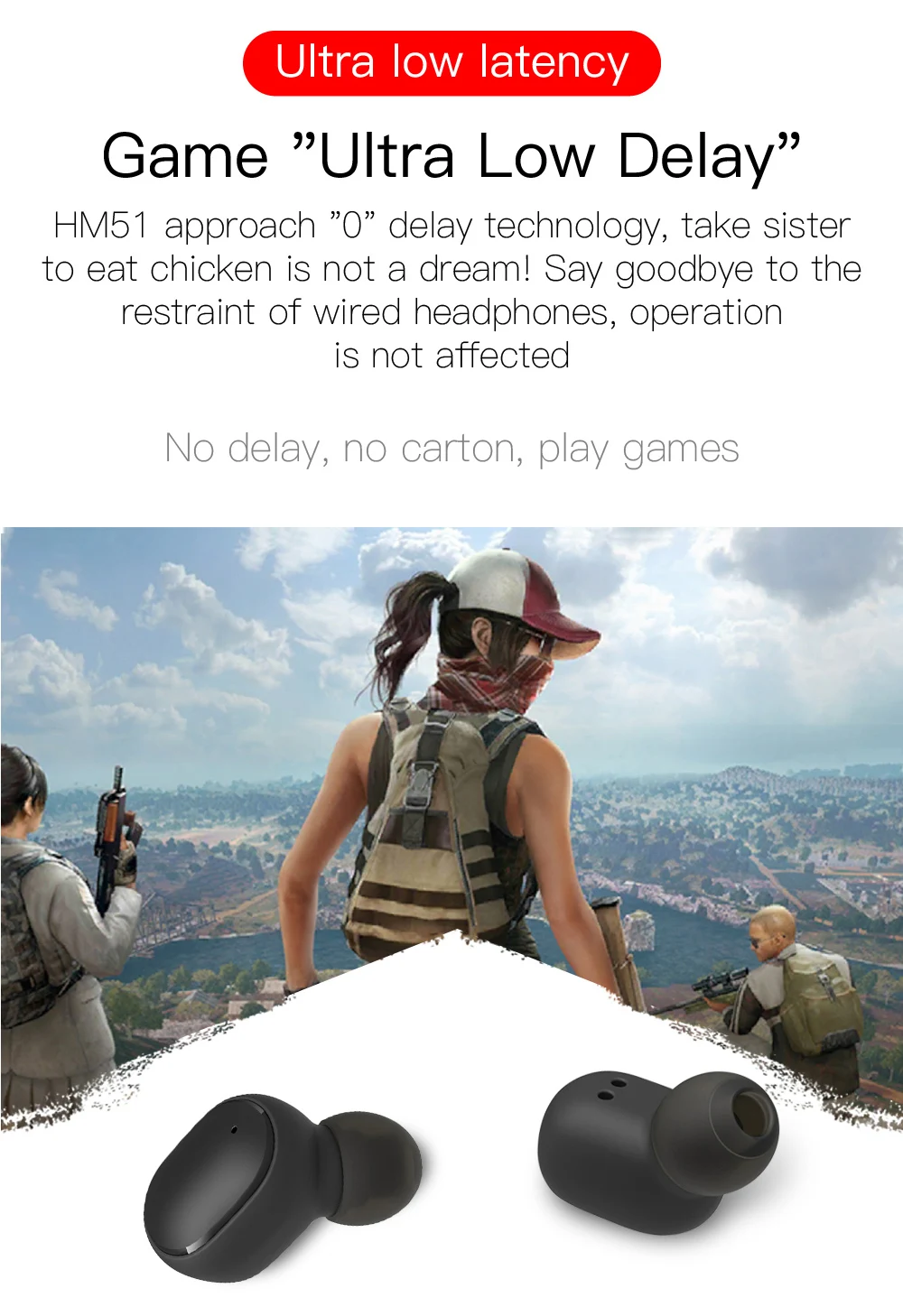 TWS Wireless Headphones with Mic Bluetooth Earphones Sport Running Headset for Apple iPhone Xiaomi Samsung Earbuds