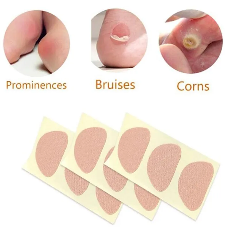 12-30Pcs Foot Corn Calluses Stickers Warts Thorn Pain Relief Patches Foot Care Cotton Pads Toe Protector Cushion Skin Care Tools