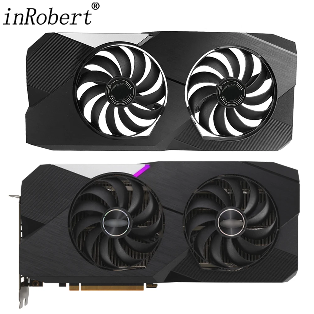 Ventola Della Scheda Video Per Asus Dual Radeon Rx 6700 Xt Oc Edition 12Gb Gddr6 95Mm Muslimyrx6700Xt Ventola Di Raffreddamento Della Scheda Grafica