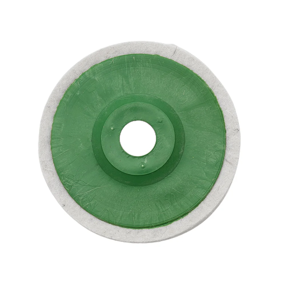 2pcs 125mm 5 Inch Wool Felt Polishing Wheel Polishing Tools Grinding Tools Power Tool Accessories For Angle Grinders