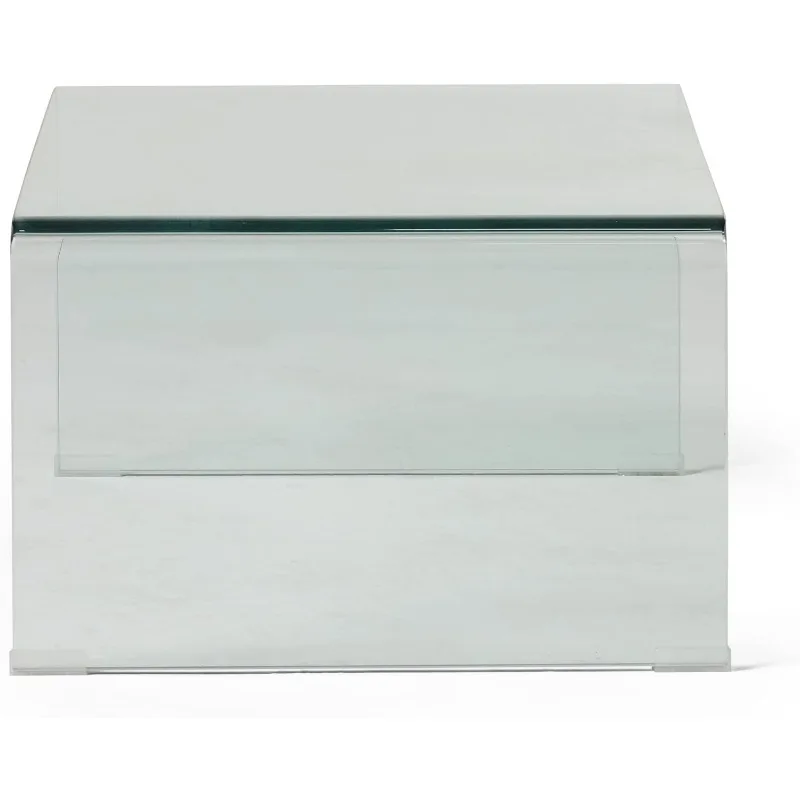 Clear Patel 12mm tempered glass coffee table perfect for modern furniture decor 5