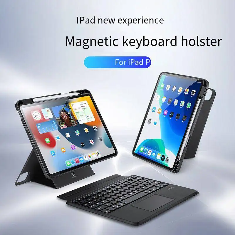 Suitable forKeyboard compatible with iPad Pro 11 wireless keyboard, iPad magnetic protective cover, Air6 Bluetooth keyboard