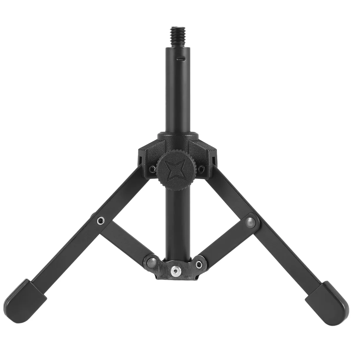 Foldable Tripod Desktop Microphone Stand Holder for Podcasts Online Chat Conferences Lectures Meetings and More microphone stand