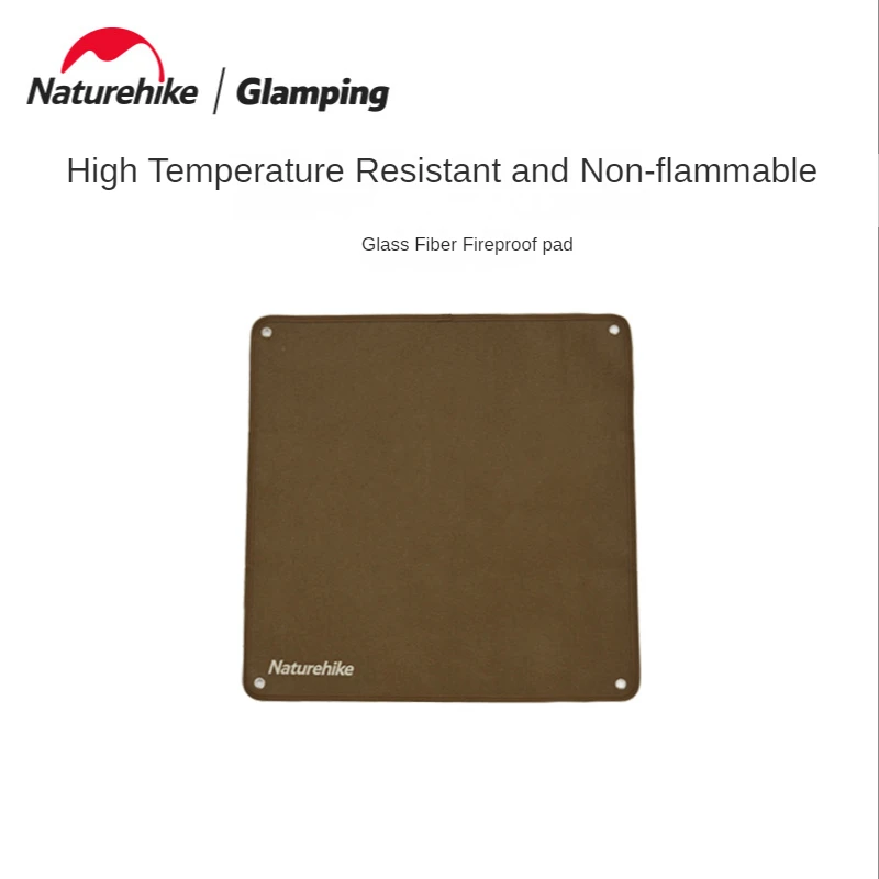 

Naturehike Camping Fireproof Pad Outdoor High Temperature Resistant Flame Retardant Heat Proof Mat Double-Sided Silicone