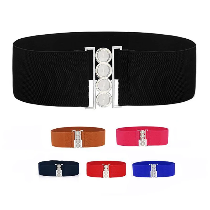 

Women Belt Skinny Elastic Ceinture Soft Leather Wide Self Tie Wrap Around Waist Band Simple Femme Vintage Dress Belt Accessories