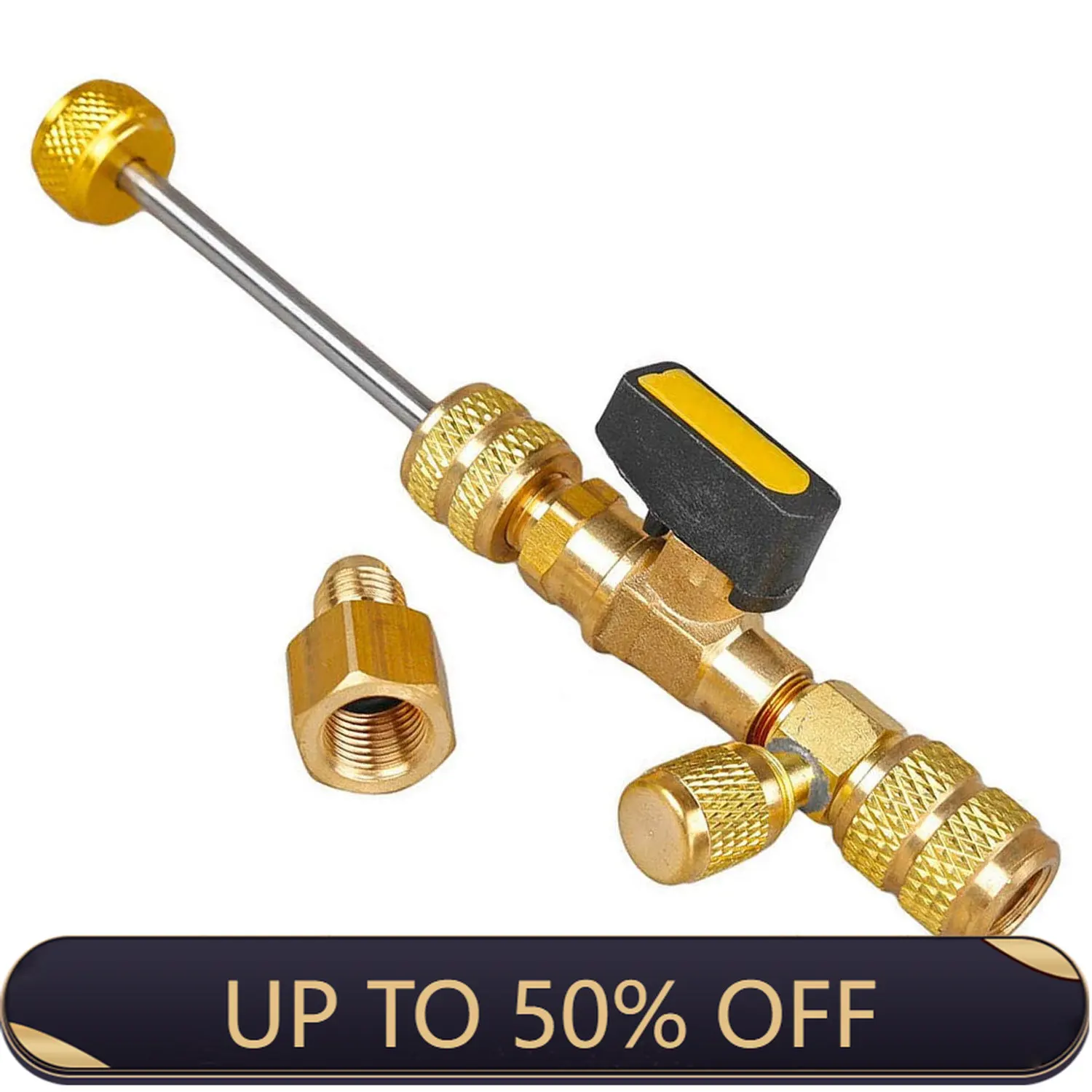 2022 R410a R22 Valve Core Remover Installer Tool With Dual Size 1/4 & 5