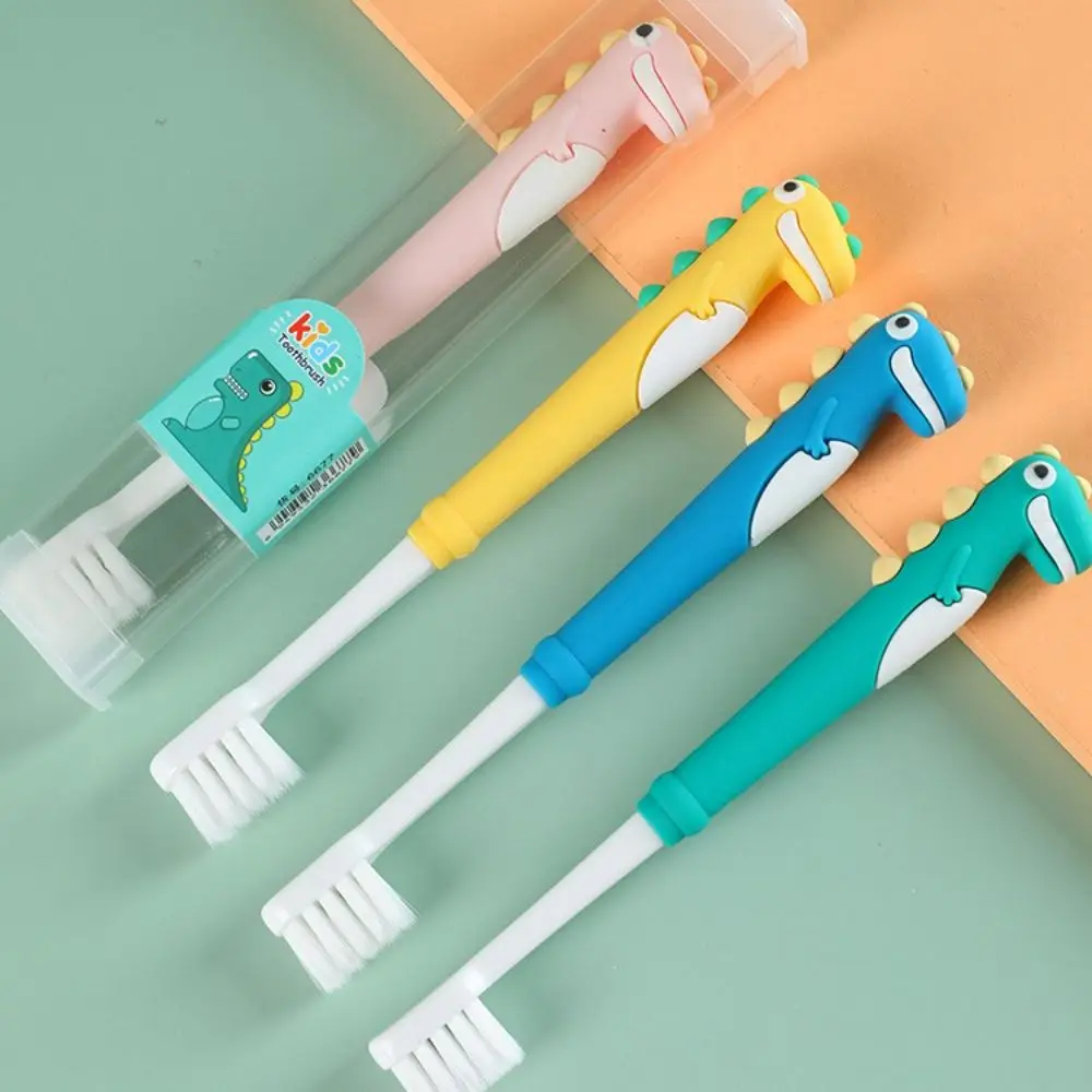 

Food Grade Soft-bristled Fresh Breath Fits Gums Teeth Cleaning Oral Health Care Tooth Decay Prevention Children Toothbrush