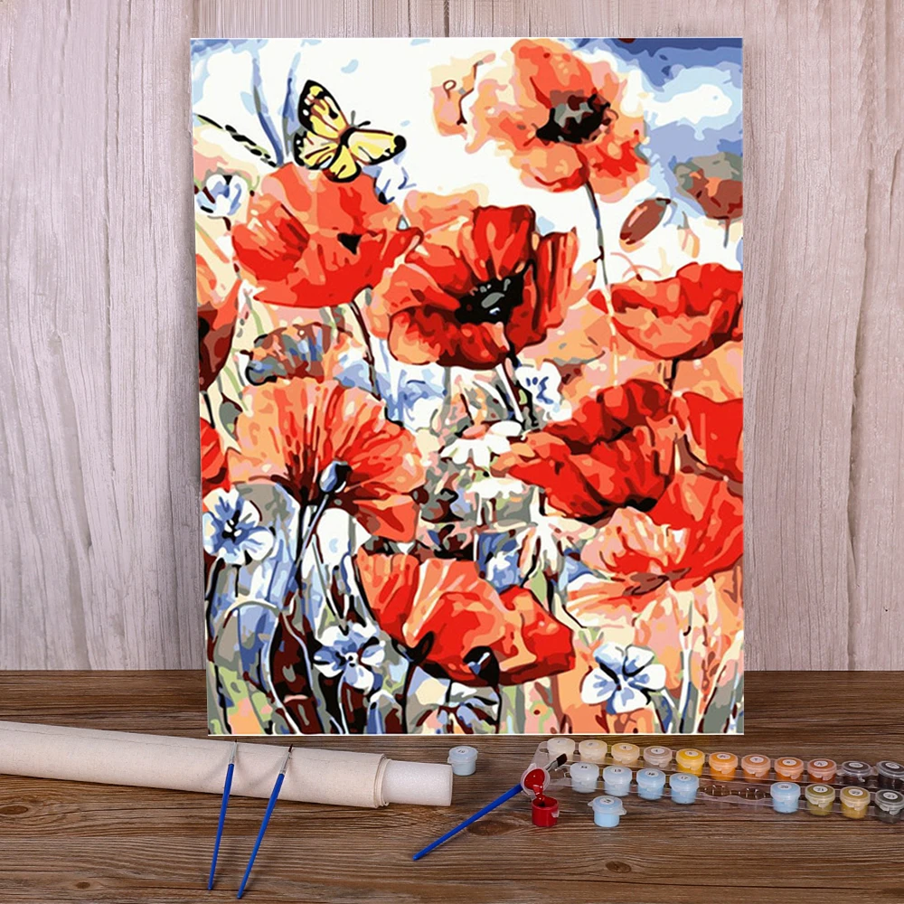 アクリル画 花のモチーフ TVスペシャルアニメ『五等分の花嫁∽』より《Flower Fairy ver