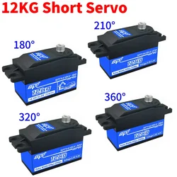 SPT 4412LV 180 210 320 360 12kg Metal Gear Short Body Low Profile Digital Servo for 1:10 1:12 Car RC Car Drift Robot Arduino