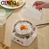 Mini Food Steamer Multi-layer combination Egg Boiler Food Warmer Rice cooker Dry burning Prevention Auto-off Eggtart making Tool 6